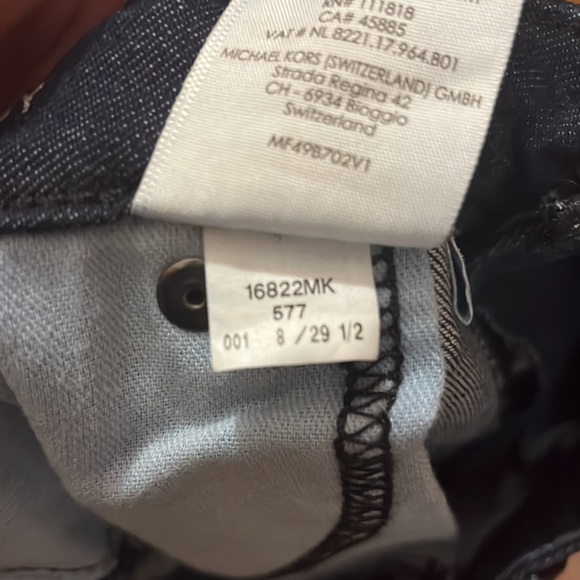 Michael Kors Waxed Denim Jeans - Picture 3 of 4